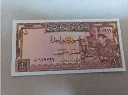 Billete Siria De 1 Syrian Pounds, Año 1982, UNC - Syrie
