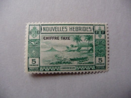 Nouvelles Hebrides  1939  N° T11  Y&T  "chiffre Taxe Leg Francaise"  1V.  MNH - Portomarken