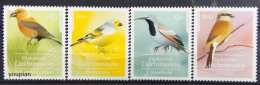 Liechtenstein 2021, Birds, MNH Stamps Set - Unused Stamps