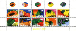 185259 MNH ANTILLAS HOLANDESAS 2005 FRUTAS - Antille