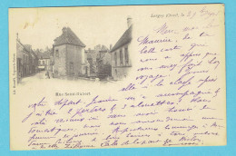 CPA LONGNY Rue St Hubert - 61 Orne - Précurseur - Longny Au Perche