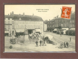 PONT DE VAUX (01) - PLACE JOUBERT - MARCHE - Pont-de-Vaux
