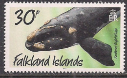 Falkland Islands 2012 QE2 1p Animal Dolphin MNH SG 1231 ( D1081 ) - Falkland