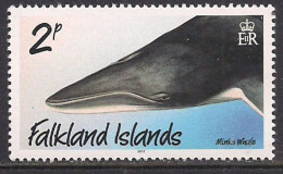 Falkland Islands 2012 QE2 2p Animal Whale MNH  ( D747 ) - Falkland