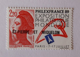 SPM 1988 Expo Philatélique PhilexFrance 89 Neuf - Unused Stamps