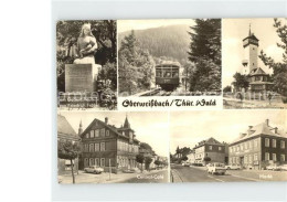 72383733 Oberweissbach Froebelturm Bergbahn Gedenkstein Am Gerburtshaus Von Frie - Oberweissbach