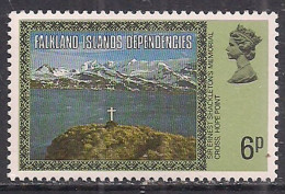 Falkland Islands Dependencis 1980 QE2 6p SG 279a MNH  ( A741 ) - Falkland Islands