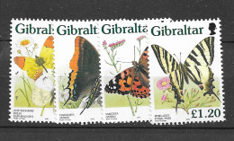 1997 MNH Gibraltar Mi 793-96 Postfris** - Gibraltar