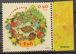 Luxembourg 2011, Christmas, MNH Unusual Single Stamp - Nuovi