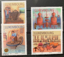 Luxembourg 2013, Handicraft Trade, MNH Unusual Stamps Set - Nuovi