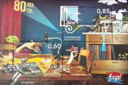 Luxembourg 2014, Philatelic Societies Art, MNH Unusual S/S - Unused Stamps