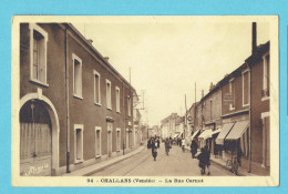 CPA CHALLANS Rue Carnot  - 85 Vendée Commerces Animation - Challans