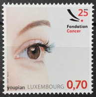 Luxembourg 2019, 25th Anniversary Of Cancer Foundation, MNH Single Stamp - Nuovi