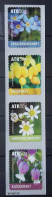 Luxembourg 2021, Flowers, MNH Stamps Set - Unused Stamps