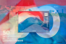 Luxembourg 2022, 50th Anniversary Of The Luxembourg Flag, MNH Unusual S/S - Ongebruikt