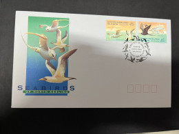 14-2-2024 (4 X 14) Australia Cocos (Keeling) Islands FDC 1995 - Sea Birds / Oiseaux De Mer - Islas Cocos (Keeling)