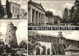 72377133 Schoenebeck Salzelmen Kurhaus Lindenbad Soleturm Gradierwerk Schoenebec - Schönebeck (Elbe)