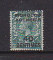 MOROCCO  AGENCIES    1925    40c  On  4d  Green    MNH - Bureaux Au Maroc / Tanger (...-1958)