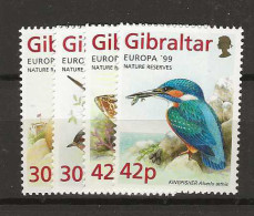 1999 MNH Gibraltar Mi 852-55 Postfris** - Gibraltar