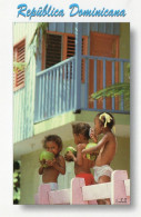 CPM - R - REPUBLIQUE DOMINICAINE - ENFANTS - NOIX DE COCO - Repubblica Dominicana