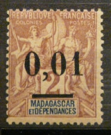 MADAGASCAR  - N°  51  -  Neuf *  Avec Charnière   - TTB -  Variètè - Sonstige & Ohne Zuordnung