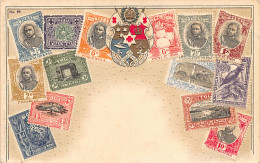 Tonga - Tongan Stamps - Philatelic Postcard - Publ. O. Zieher  - Tonga