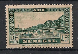 SENEGAL - 1935 - N°YT. 124 - Pont Faidherbe 45c - Neuf Luxe ** / MNH / Postfrisch - Unused Stamps