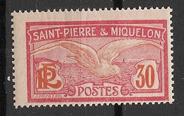 SPM - 1922-28 - N°YT. 111 - Goéland 30c - Neuf Luxe ** / MNH / Postfrisch - Nuevos