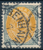 Denmark Danemark Danmark 1903: 100ø Grey/yellow Bicolour, F-VF Used, AFA 31C (DCDK00627) - Oblitérés