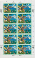 UNO Wien 1991 Für Eine Bessere Umwelt 110/13 ZD-Bogen Postfrisch (XXL19614) - Blocks & Sheetlets