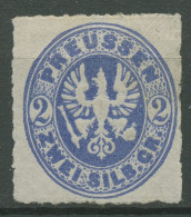 Preußen 1861 Wappenadler 17 A Ungebraucht Ohne Gummierung - Postfris