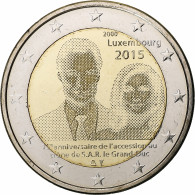 Luxembourg, 2 Euro, 2015, Bimétallique, SPL+ - Lussemburgo