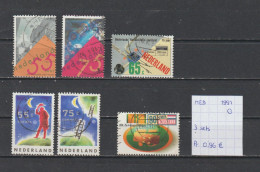 Nederland 1991 - YT 3 Sets (gest./obl./used) - Usati