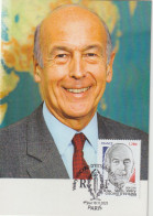 Carte Maximum FRANCE (GISCARD D'ESTAING) Obl Sp Ill 1er Jour (Ed FDC) - 2020-…