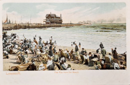 Lowesoft - The Pier From The Beach - Lowestoft