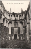 CPA DE VALMONT  (SEINE MARITIME)  RUINES DE L'ABBAYE - Valmont