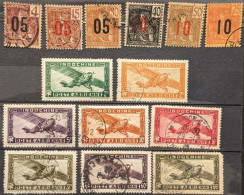 59 à 64 + 8 Tp PA Indochine - Used Stamps