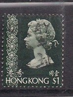 Hong Kong 1973-82 QE2 $1 Definitive Used   ( J123 ) - Usati