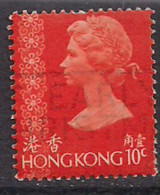 Hong Kong 1973-82 QE2 10c Definitive Used   ( H1327 ) - Used Stamps