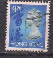 Hong Kong 1992-96 QE2 $1.70 Blue Used SG 710 ( J613 ) - Used Stamps