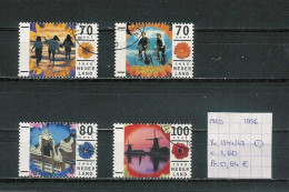 Nederland 1996 - YT 1544/47 (gest./obl./used) - Used Stamps