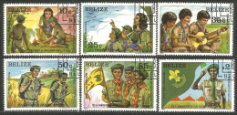 BS-131 Belize Boy Scouts Padvinders Pfadfinder - Used Stamps