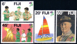 BS-15 Fiji Bateau Boat Boy Scouts Padvinders Pfadfinder MNH ** Neuf SC - Unused Stamps