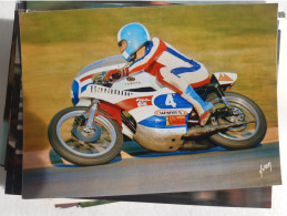 Moto YAMAHA 350 OLIVIER CHEVALIER MAGNY COURS 18 JUIN 1972 - Moto Sport