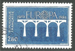 EU84-65b EUROPA CEPT 1984 France Pont Bridge Brücke Puente Brug Ponte - 1984