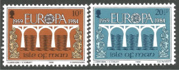 EU84-11 EUROPA CEPT 1984 Isle Man Pont Bridge Brücke Puente Brug Ponte MNH ** Neuf SC - 1984