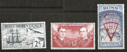 Scott Dependency 1959 Scott Branch In Antarctica, Country Motifs. Mi 1-3  MNH(**) - Unused Stamps