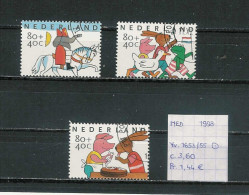 Nederland 1998 - YT 1653/55 (gest./obl./used) - Gebruikt