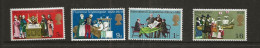 Great Britain 1970 Anniversaries ; M 539-542  MNH(**) - Unused Stamps