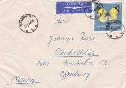 From Poland To Germany - 1968 - Storia Postale